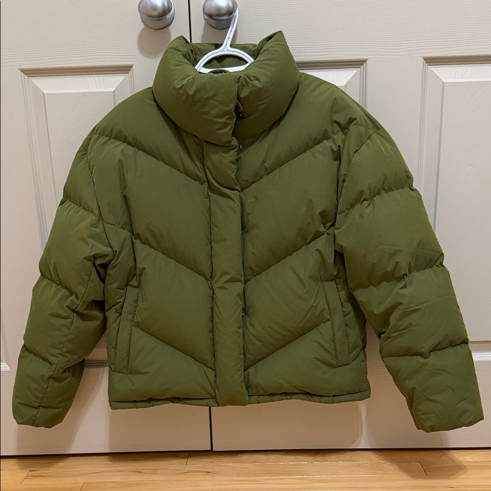 Wilfred Olive Green Puffer Jacket